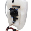 Jabsco Pump oil changer 0.8 Gpm 12 V+13L flat tank & battery cable 1.8m