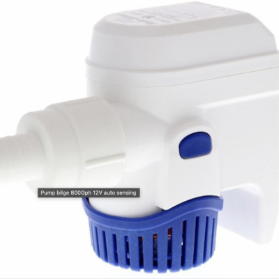 Jabsco pump bilge 800Gph 24V auto sensing